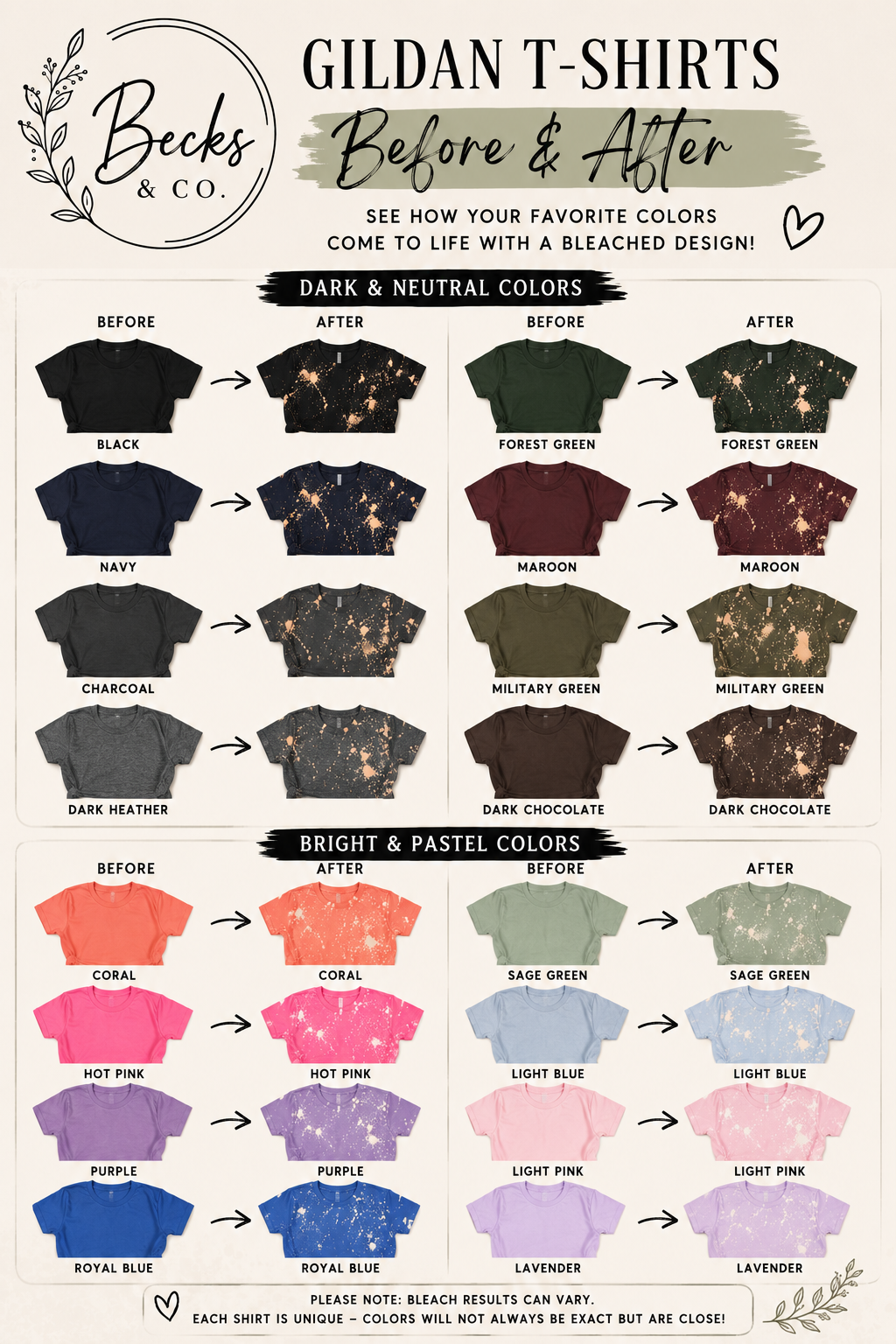 Mini Pumpkins Bleached T-shirt (Blank)