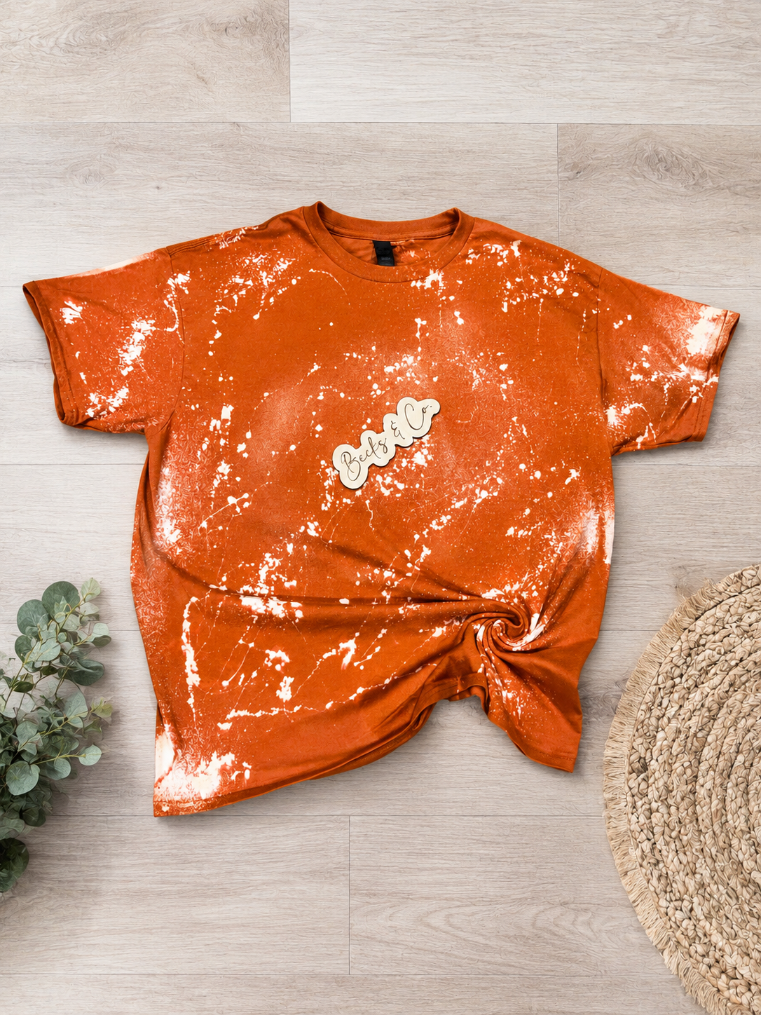 Bleach Spatter Designs T-shirt (Blank)
