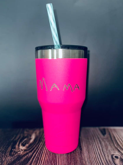 Custom Hand Written Note OR Drawing Engraved Tumbler (upload your picture)