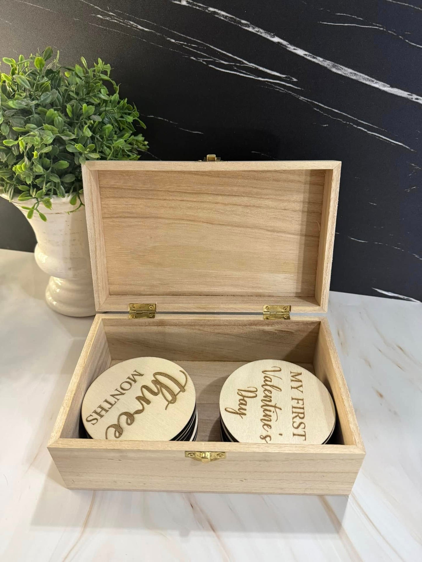 Wooden Keepsake Box