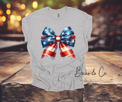 American Flag Bow