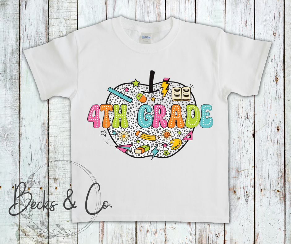 Rainbow Apple Grade (preschool - 5th grade)