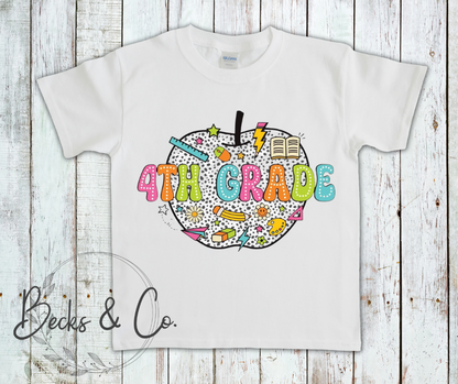 Rainbow Apple Grade (preschool - 5th grade)