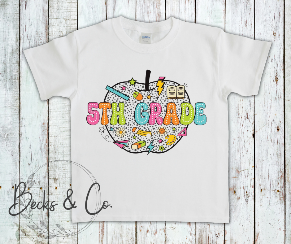 Rainbow Apple Grade (preschool - 5th grade)