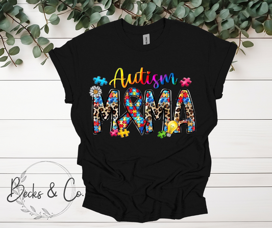 Autism Mama Colorful