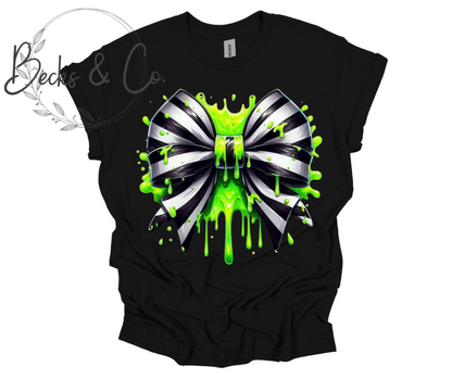 Beetle Juice Splat Bow