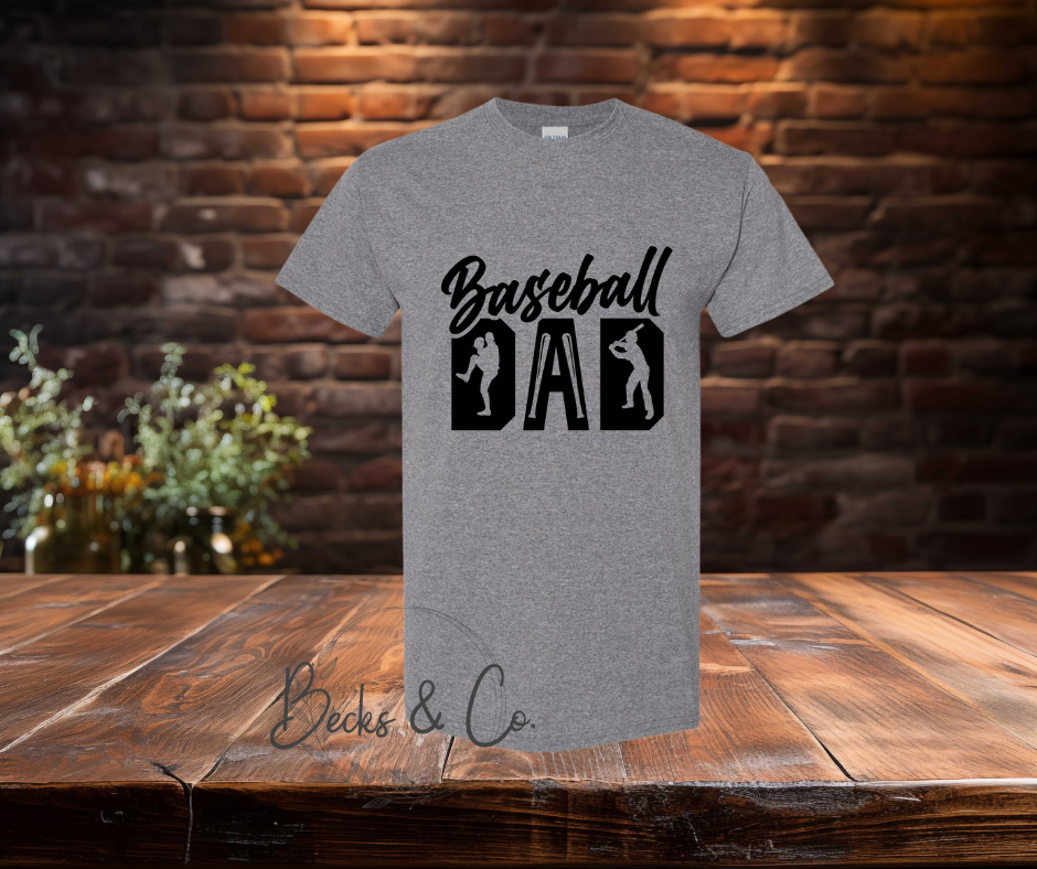Baseball Dad with Bats