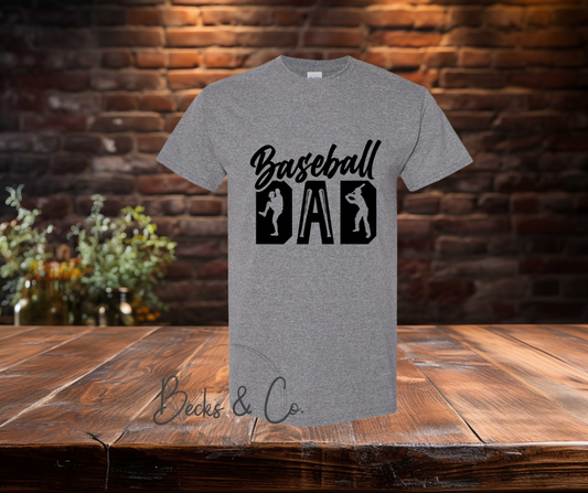 Baseball Dad with Bats