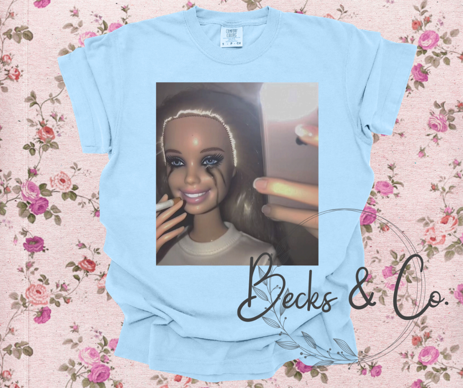 Mascara Meltdown Selfie Barbie