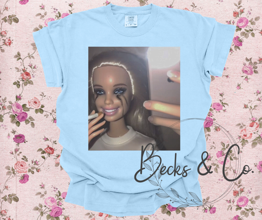 Mascara Meltdown Selfie Barbie