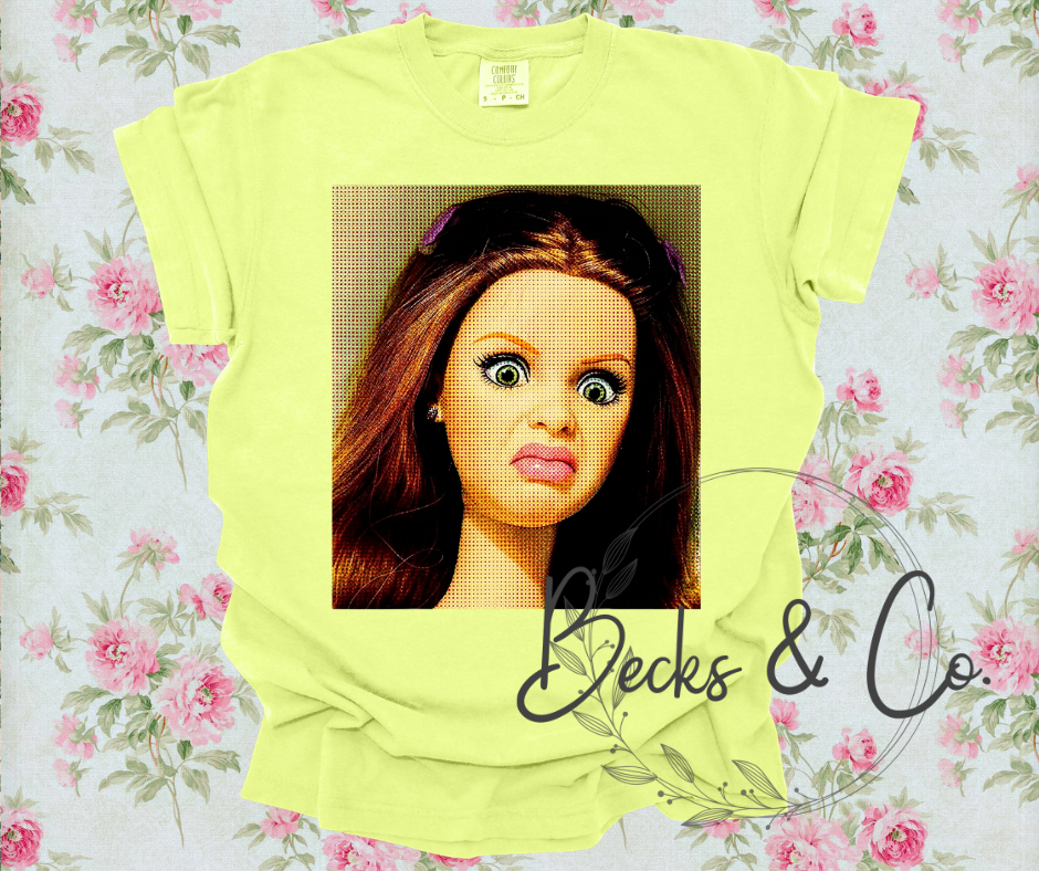 Absolutely Flabbergasted Barbie Design #2 (retro pic)