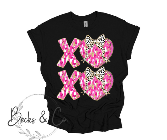 Pink XOXO Valentines Day