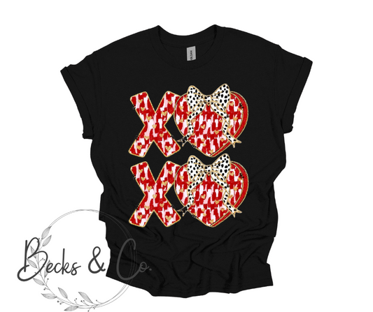 Red XOXO Valentines Day