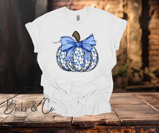Blue Willow Pumpkin