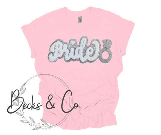 Bride with Ring Large Sequin Design