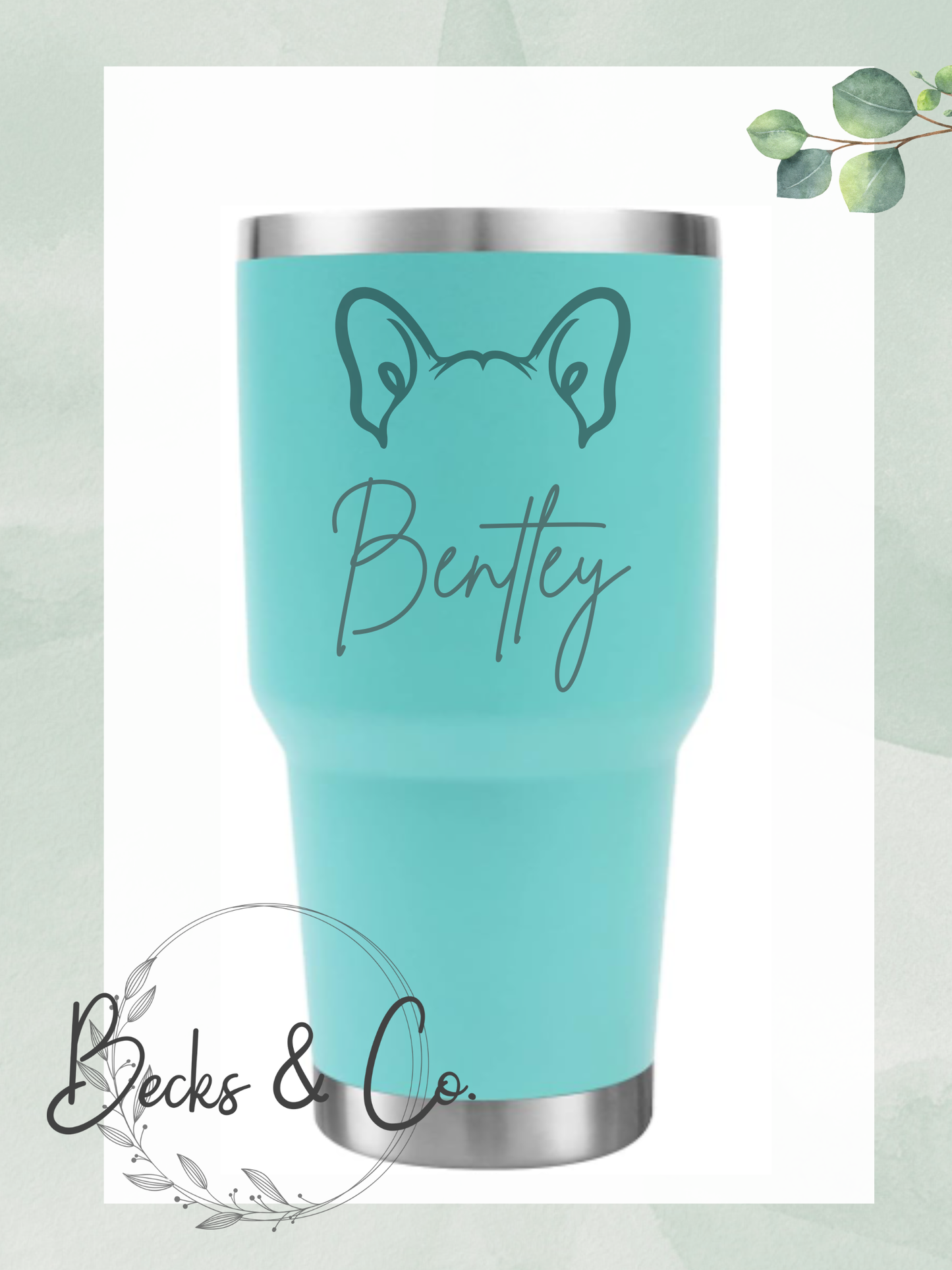 Custom Dog Ear Tumbler