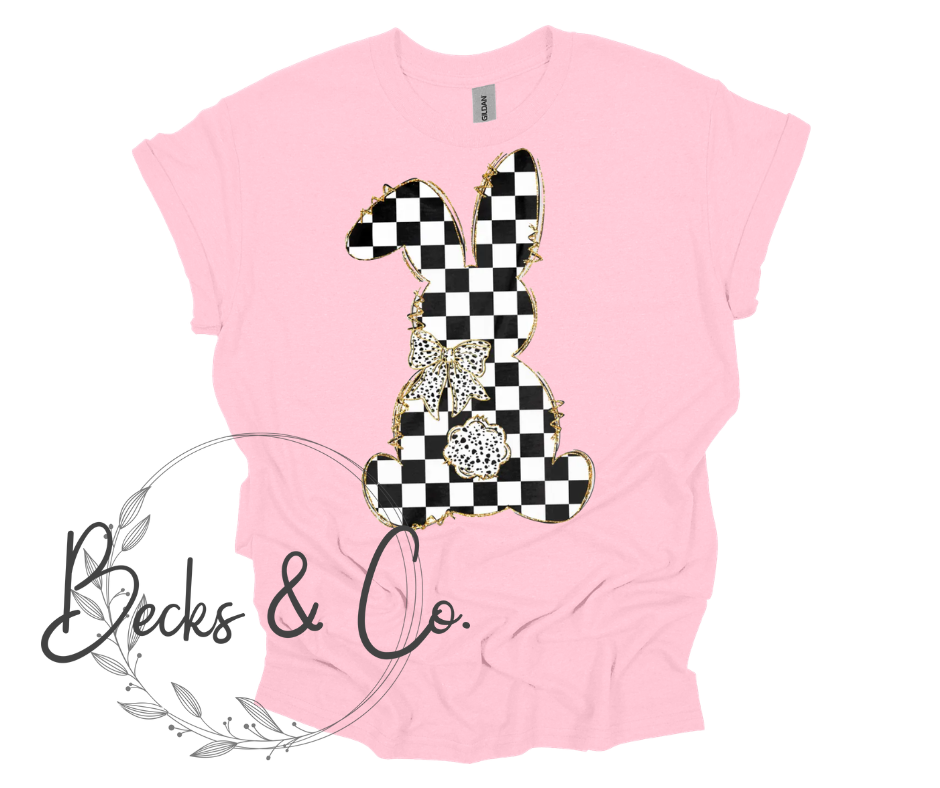 Checker Easter Bunny