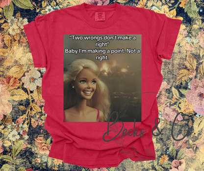 Combustible Energy Barbie