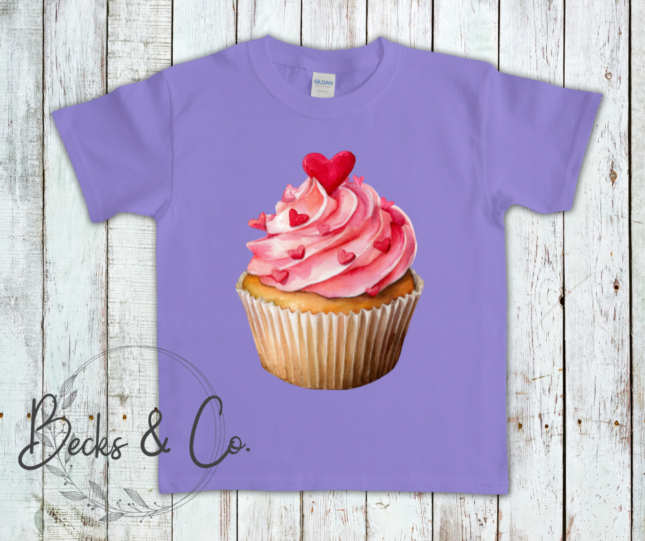 Cupcake with Heart