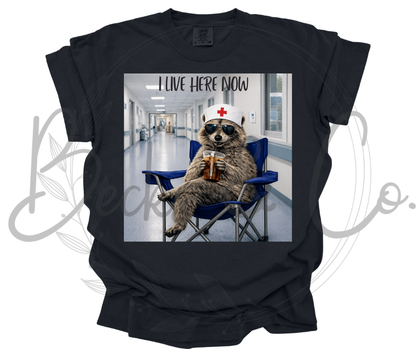 Cute but Feral Raccoon