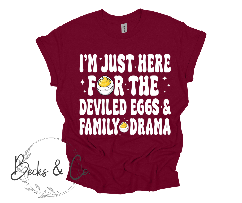 I'm Just Here For The Deviled Eggs & Family Drama