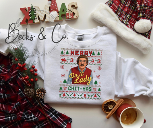 Christmas Sweater - Do It Lady Chit