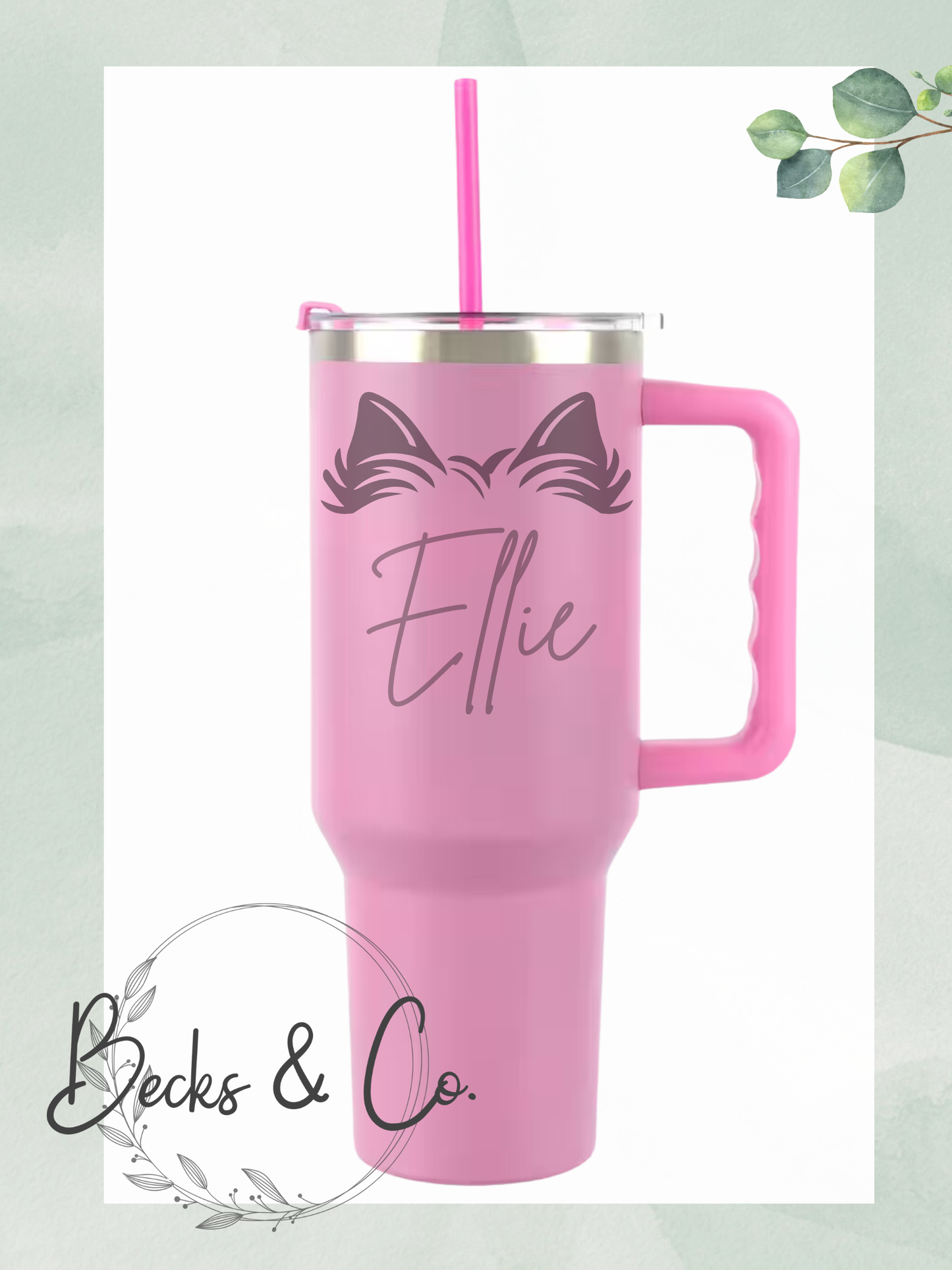 Custom Dog Ear Tumbler
