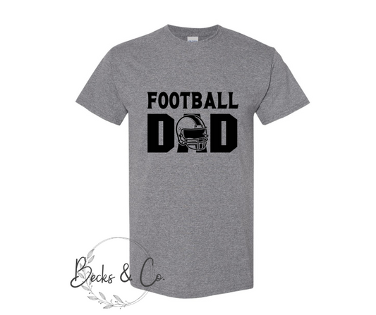 Football Dad T-shirt with Helmet