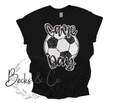 Game Day - Soccer Large Sequin Design