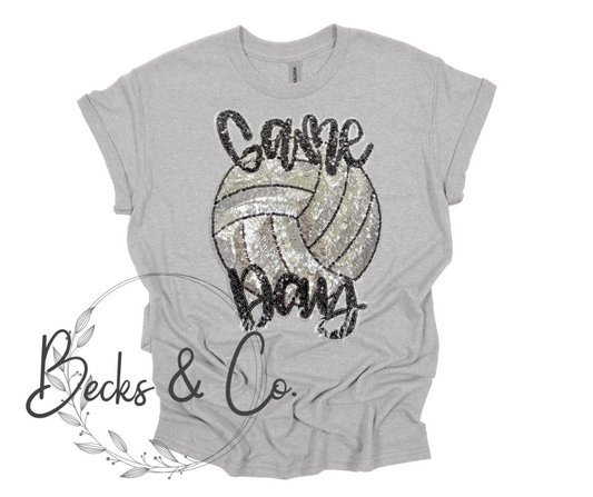 Game Day - Volleyball Large Sequin Design