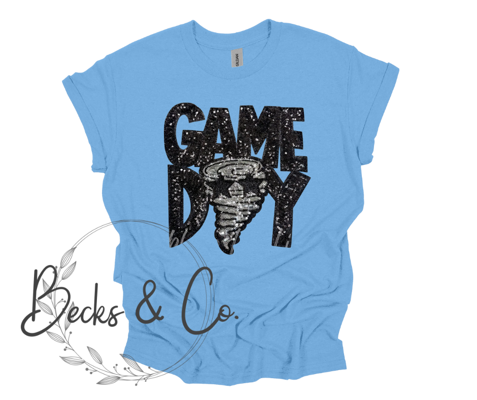 Cyclones Game Day - Large Sequin Design