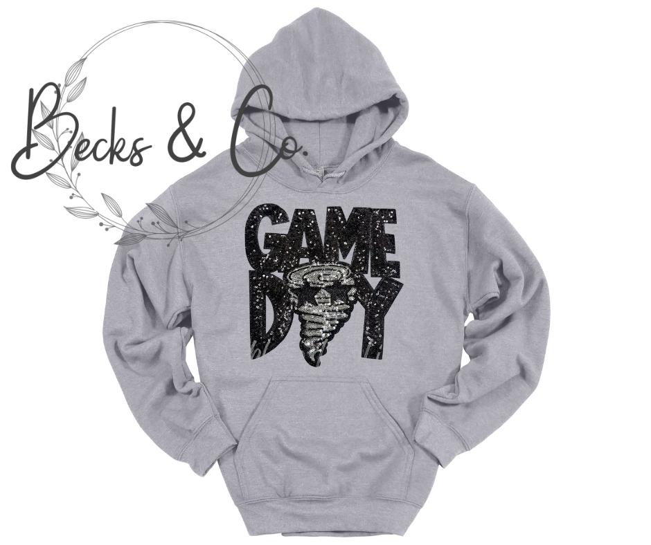 Cyclones Game Day - Large Sequin Design