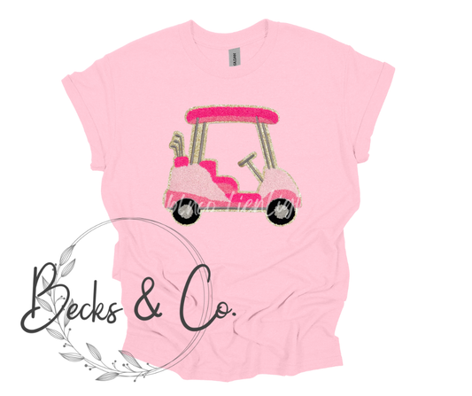 Golf Cart - Large Sequin Design
