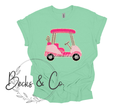 Golf Cart - Large Sequin Design