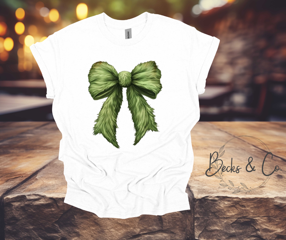 The Grinch Bow