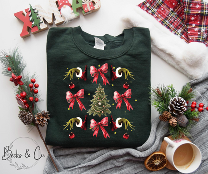 Grinch Hands and Bows
