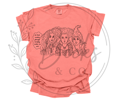 Makes Me Sick Hocus Pocus Sketch