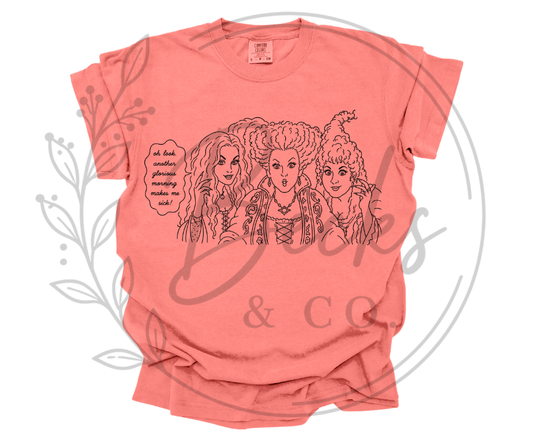 Makes Me Sick Hocus Pocus Sketch