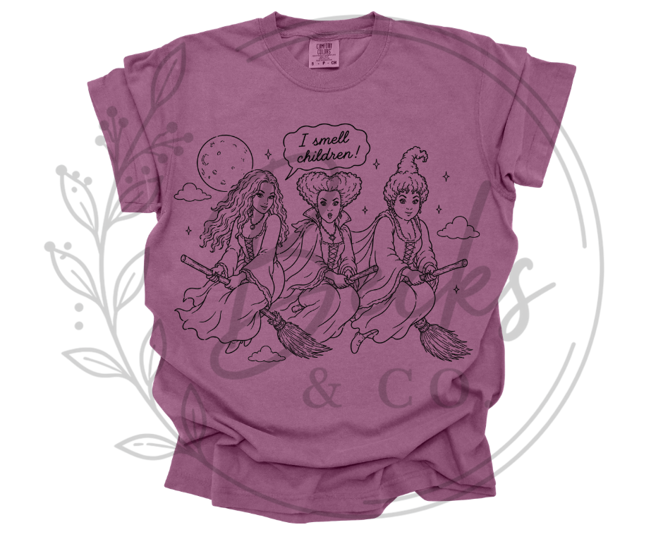 I Smell Children Hocus Pocus Sketch