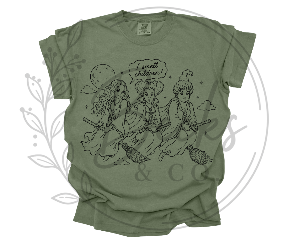 I Smell Children Hocus Pocus Sketch