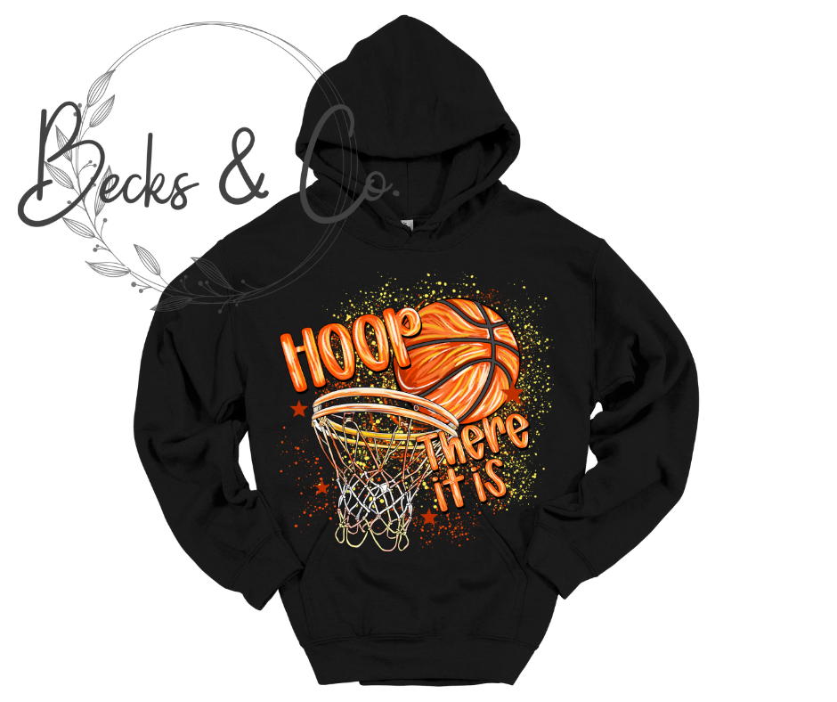 Hoop There It Is Paint Splatter