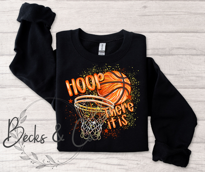 Hoop There It Is Paint Splatter