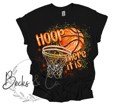 Hoop There It Is Paint Splatter