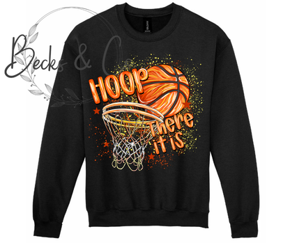 Hoop There It Is Paint Splatter