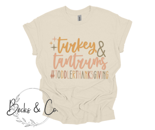Toddlers and Tantrums Thanksgiving