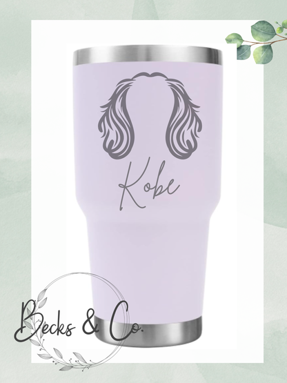 Custom Dog Ear Tumbler