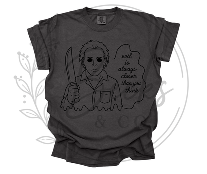 Michael Myers Sketch Design #1