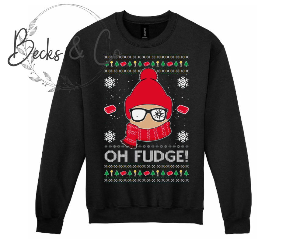 Christmas Sweater - Oh Fudge