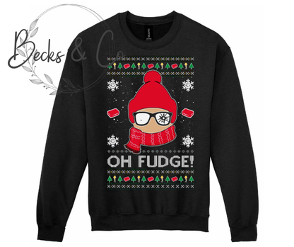 Christmas Sweater - Oh Fudge