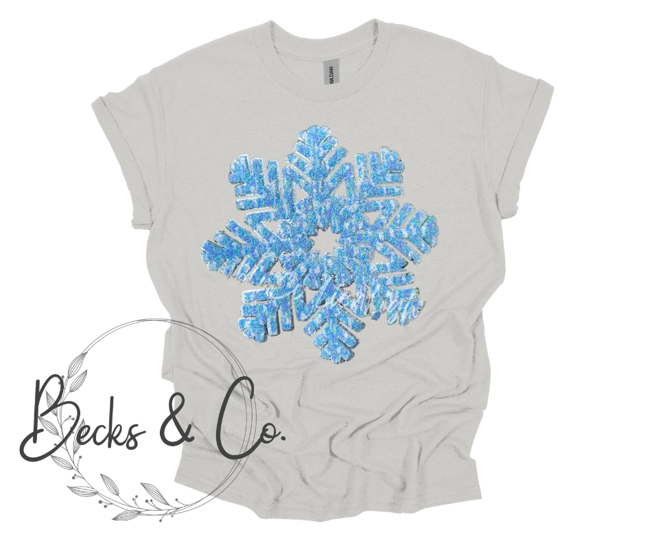 Snowflake - Large Sequin Design